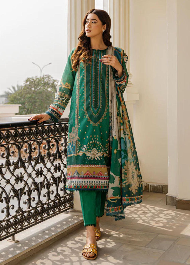 Everyday Wear By Florent Printed Lawn Suits Unstitched 3 Piece FL23EW FL-5B - Summer Collection