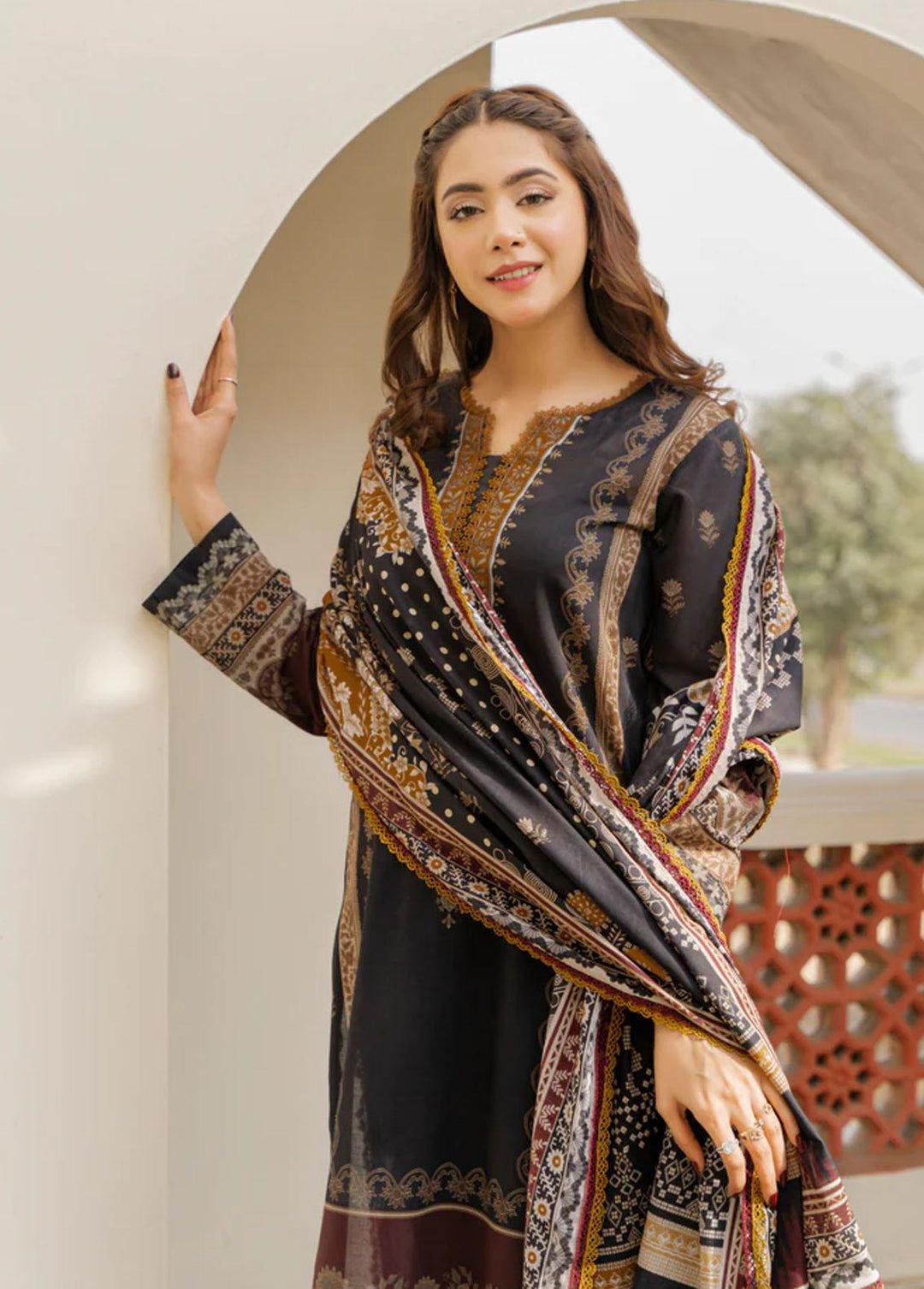 Everyday Wear By Florent Printed Lawn Suits Unstitched 3 Piece FL23EW FL-6B - Summer Collection
