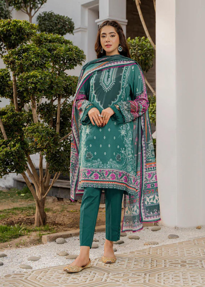 Everyday Wear By Florent Printed Lawn Suits Unstitched 3 Piece FL23EW FL-7B - Summer Collection