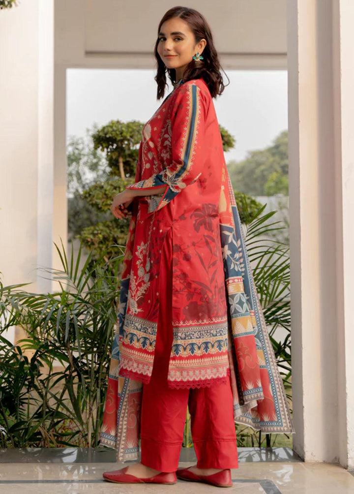 Everyday Wear By Florent Printed Lawn Suits Unstitched 3 Piece FL23EW FL-8B - Summer Collection