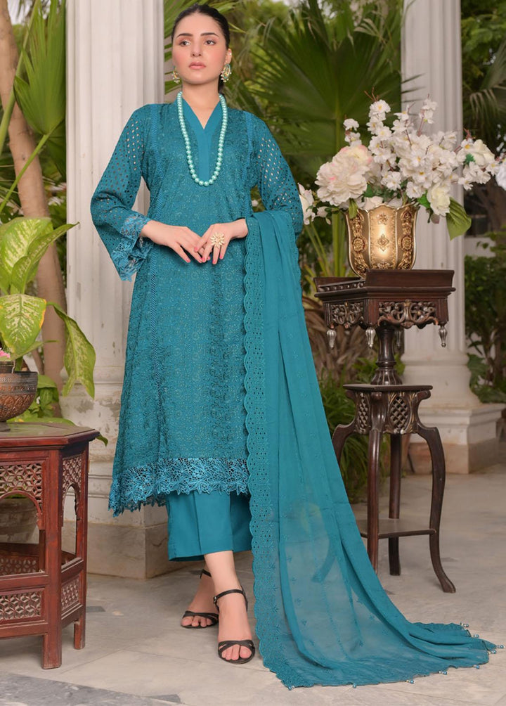 Expressive By MTF Embroidered Lawn Suits Unstitched 3 Piece MTF22E 01 - Summer Collection