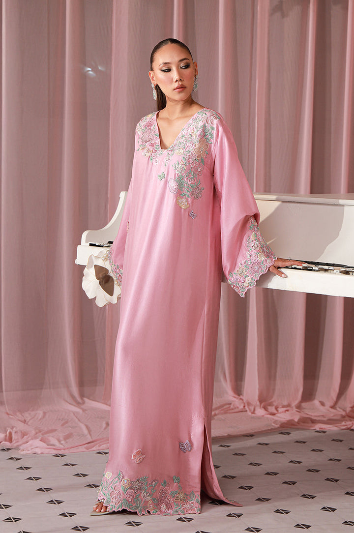 Sera From Nizka By Nida Rehan RTW Embroidered Chiffon 2 Piece Suit Mirel - Festive Collection