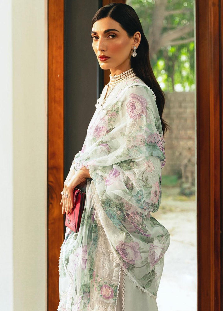 Saira Rizwan Pret Embroidered Lawn 3 Piece Suit SR23E Aria
