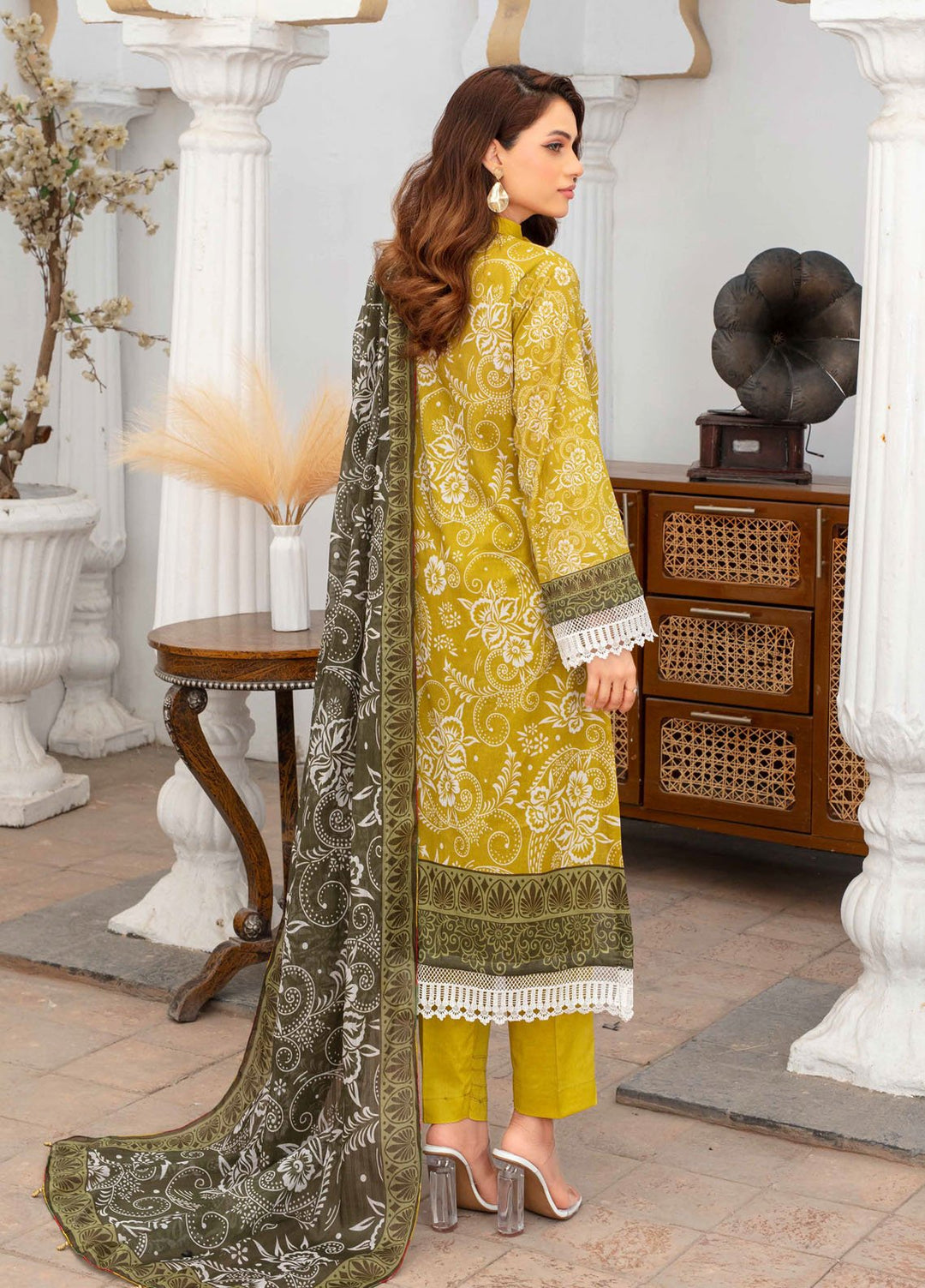 Fabiha by Feroza Digital Printed Lawn Suits Unstitched 3 Piece FZ25FDP D-10 - Summer Collection