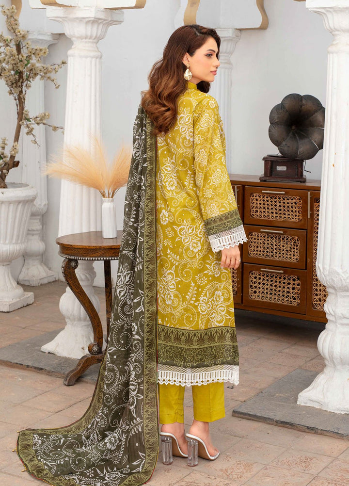 Fabiha by Feroza Digital Printed Lawn Suits Unstitched 3 Piece FZ25FDP D-10 - Summer Collection
