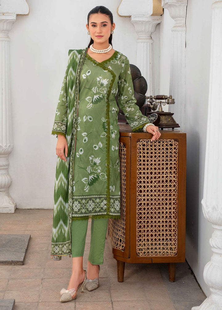 Fabiha by Feroza Digital Printed Lawn Suits Unstitched 3 Piece FZ25FDP D-11 - Summer Collection