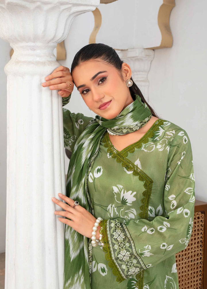 Fabiha by Feroza Digital Printed Lawn Suits Unstitched 3 Piece FZ25FDP D-11 - Summer Collection