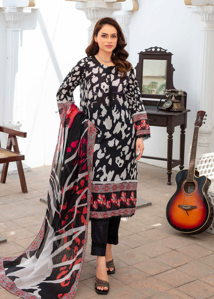 Fabiha by Feroza Digital Printed Lawn Suits Unstitched 3 Piece FZ25FDP D-4 - Summer Collection