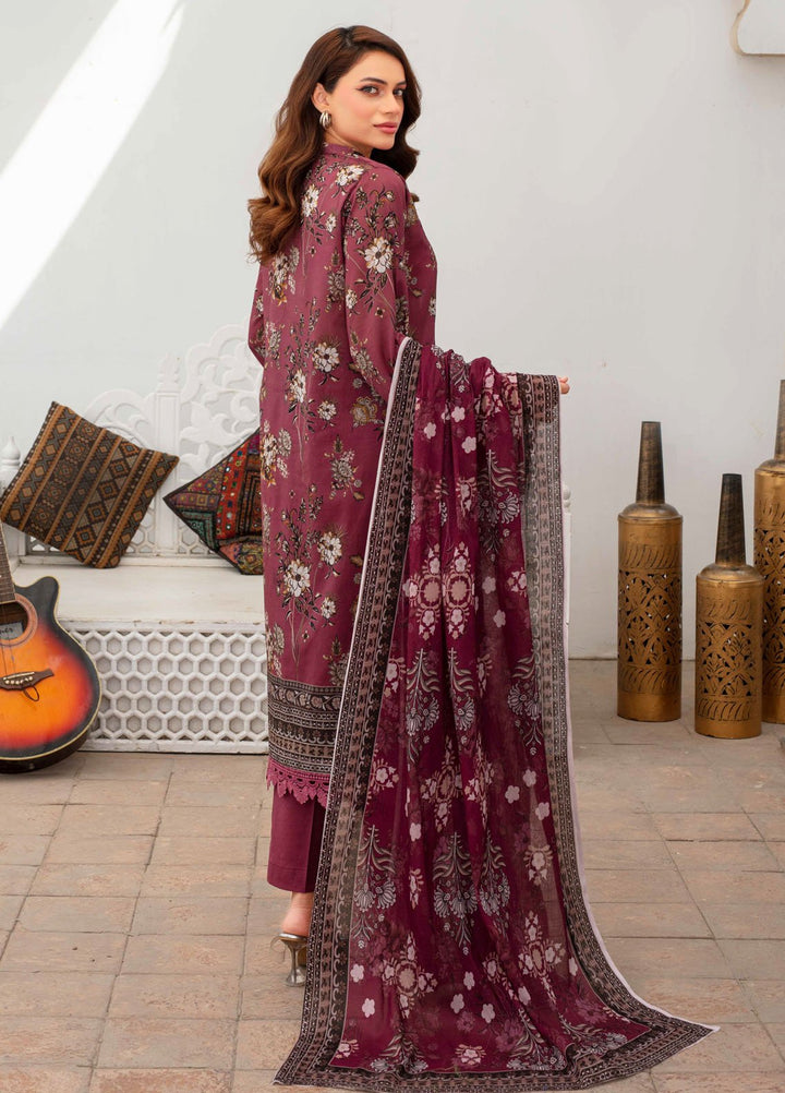 Fabiha by Feroza Digital Printed Lawn Suits Unstitched 3 Piece FZ25FDP D-7 - Summer Collection