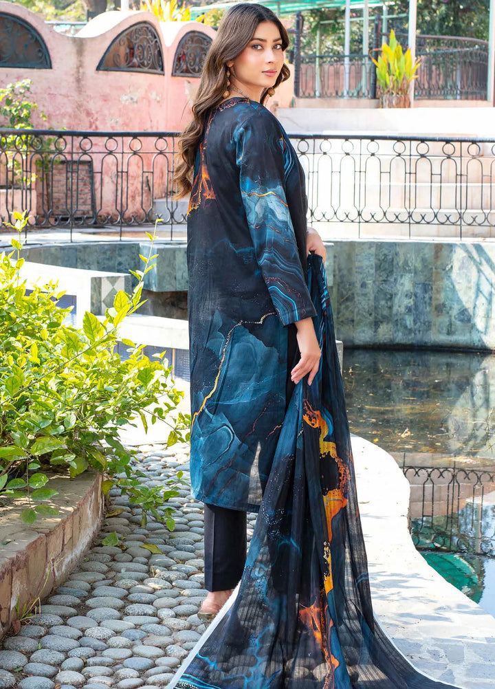 Fabiha by Feroza Printed Lawn Suits Unstitched 3 Piece FZ25FB D-04 - Summer Collection