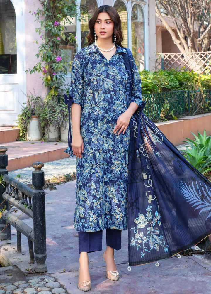 Fabiha by Feroza Printed Lawn Suits Unstitched 3 Piece FZ25FB D-07 - Summer Collection