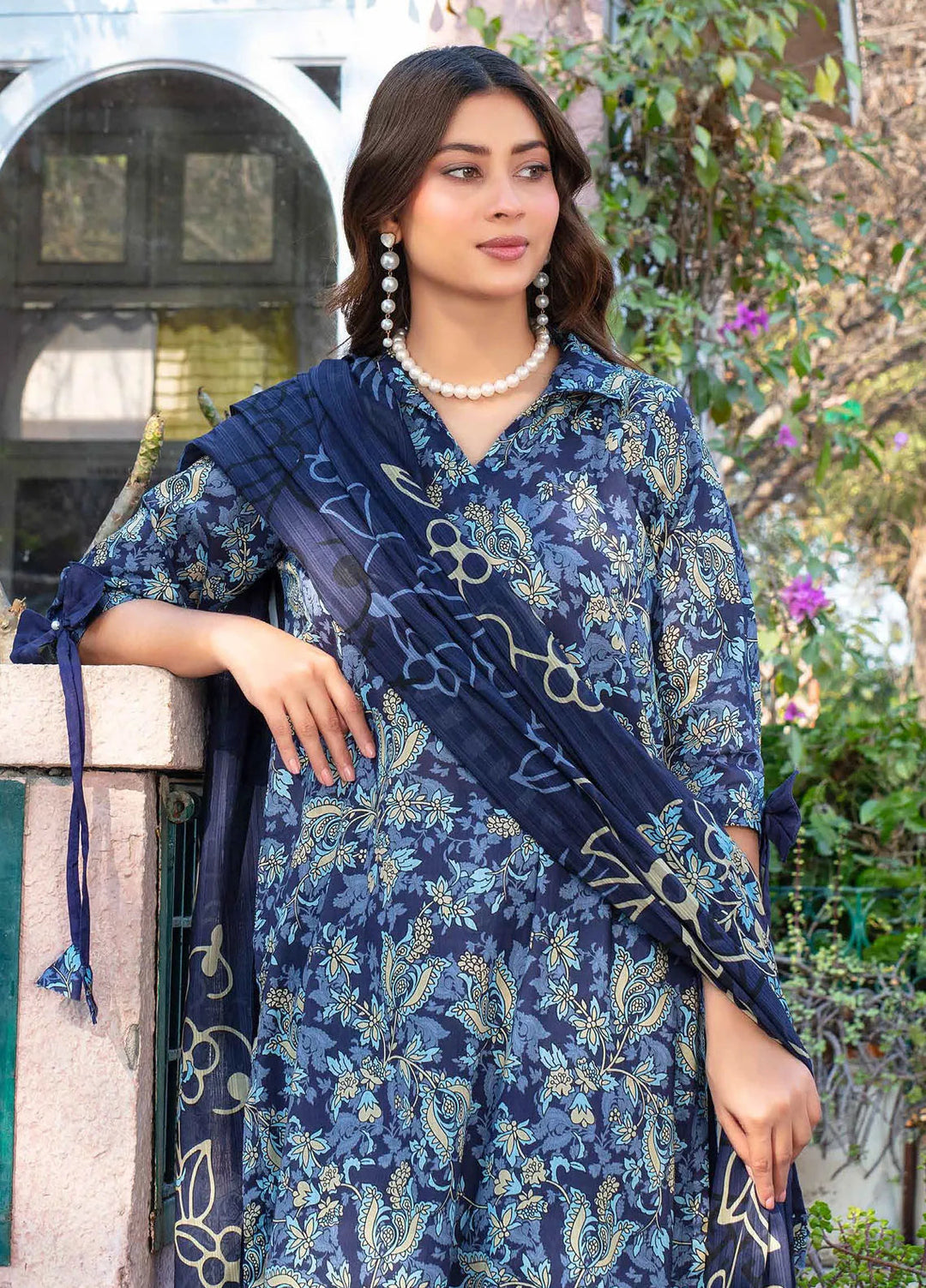 Fabiha by Feroza Printed Lawn Suits Unstitched 3 Piece FZ25FB D-07 - Summer Collection