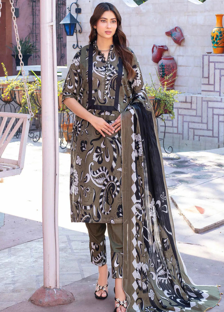 Fabiha by Feroza Printed Lawn Suits Unstitched 3 Piece FZ25FB D-11 - Summer Collection