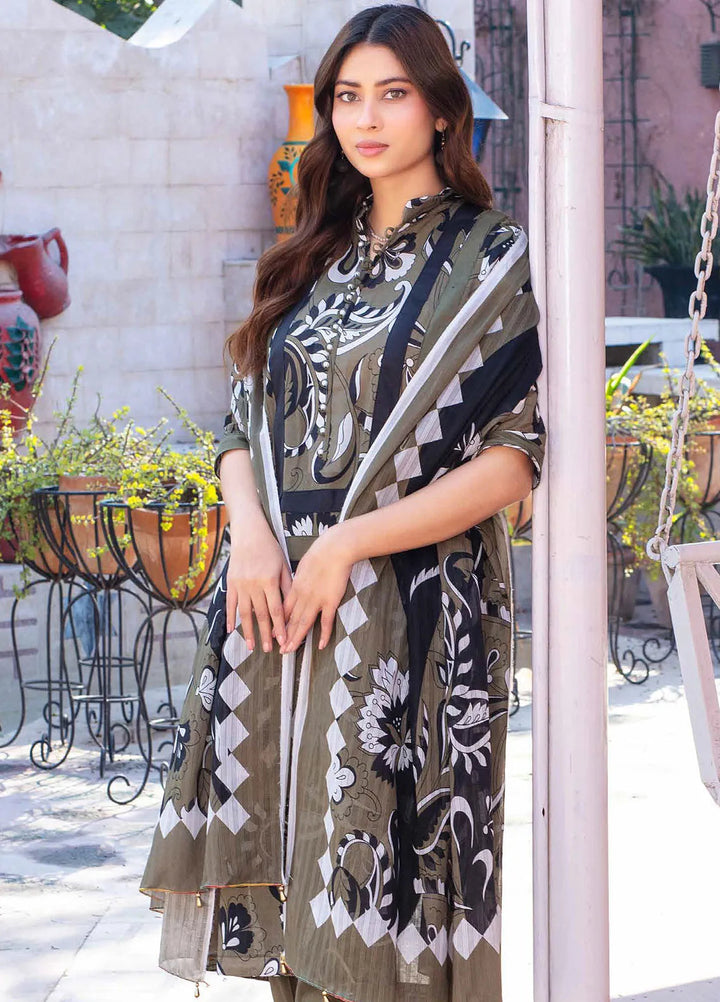 Fabiha by Feroza Printed Lawn Suits Unstitched 3 Piece FZ25FB D-11 - Summer Collection