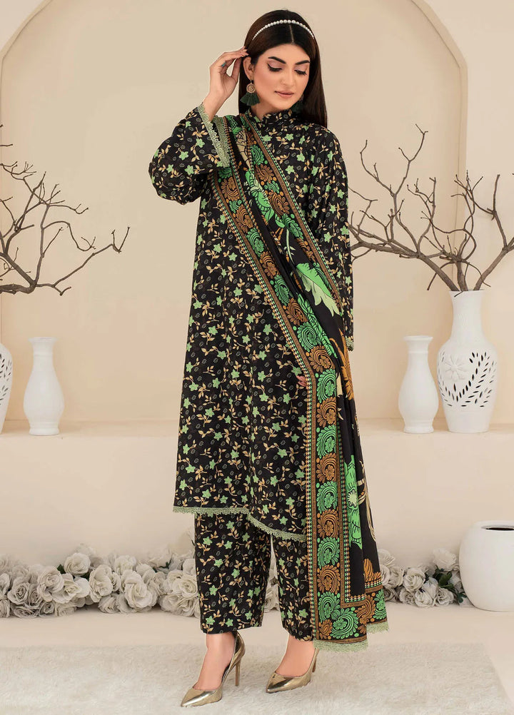 Fabiha By Feroza Printed Linen Suit Unstitched 3 Piece FZ24F D-03 - Summer Collection