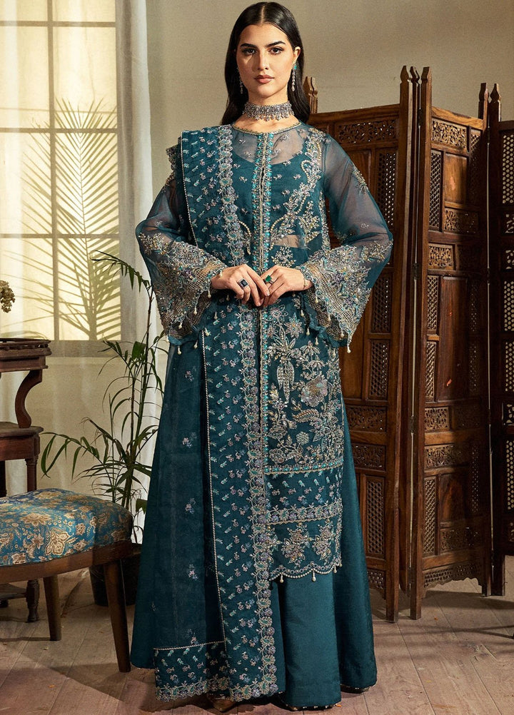 Fabiha Fatima Pret Embroidered Organza 3 Piece Suit Bloom