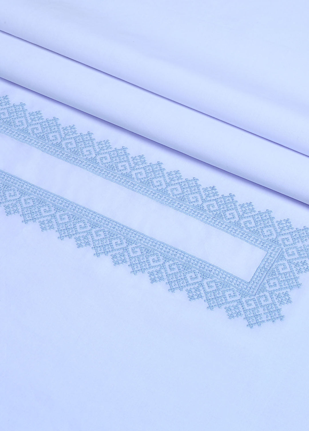 Fabrich Embroidered Cotton Suits Unstitched Kameez Shalwar GTS-CV-002 - Summer Collection