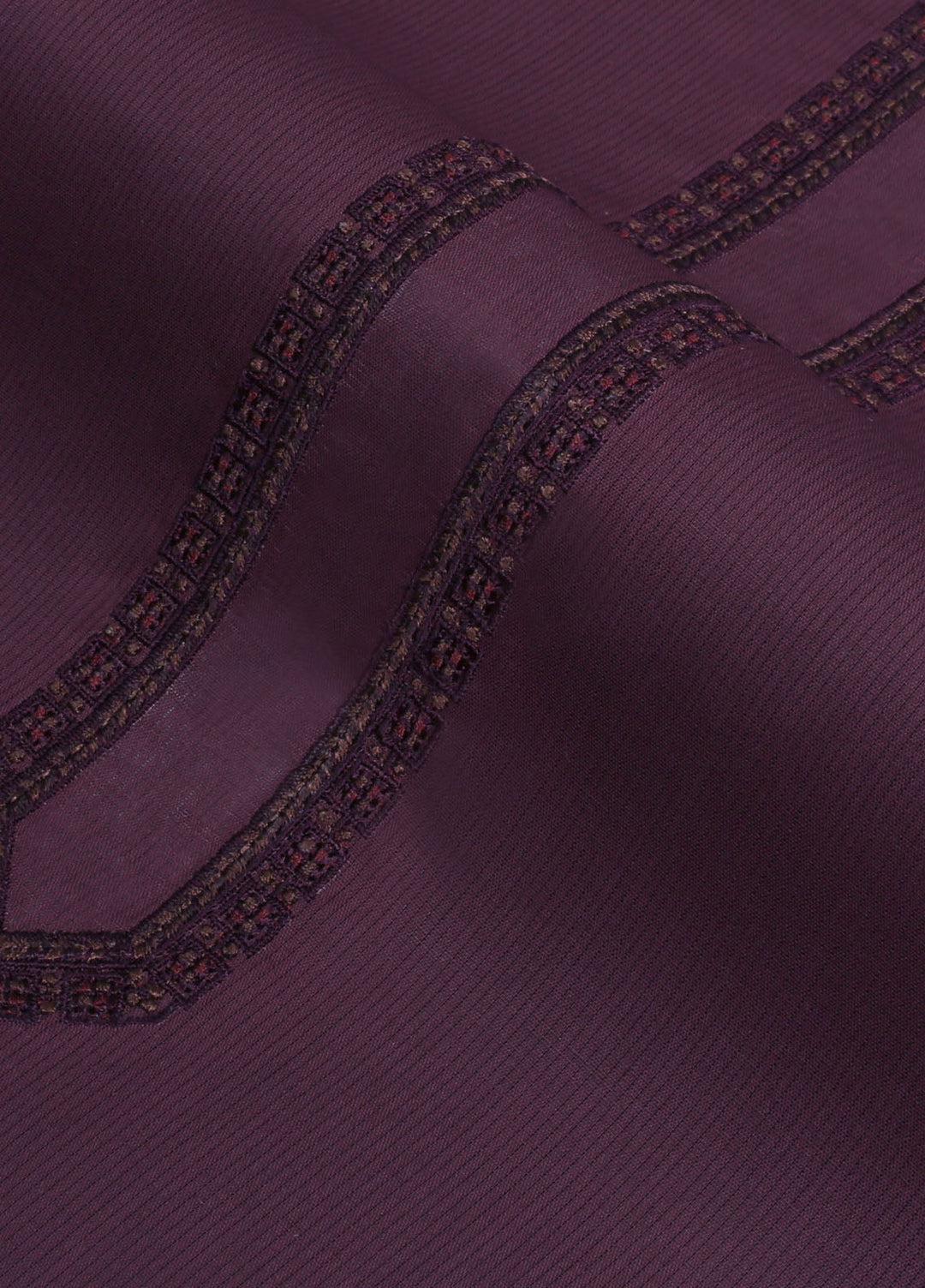 Fabrich Embroidered Suits Unstitched Kurta Shalwar GTS-EK-002 - Mens Collection