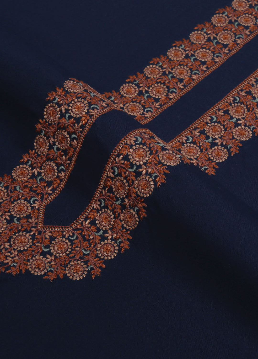 Fabrich Embroidered Wash N wear Suits Unstitched 2 Piece GTS-WK-011 - Summer Collection