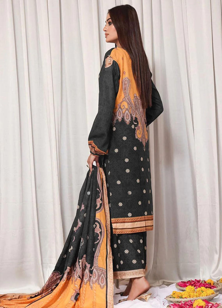 Faha By Khas Embroidered Lawn Suits Unstitched 3 Piece KHS23F KL-1796 - Summer Collection