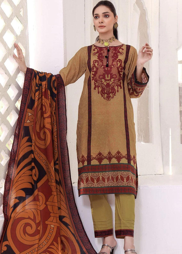 Faha By Khas Embroidered Lawn Suits Unstitched 3 Piece KHS23F KL-1797 - Summer Collection