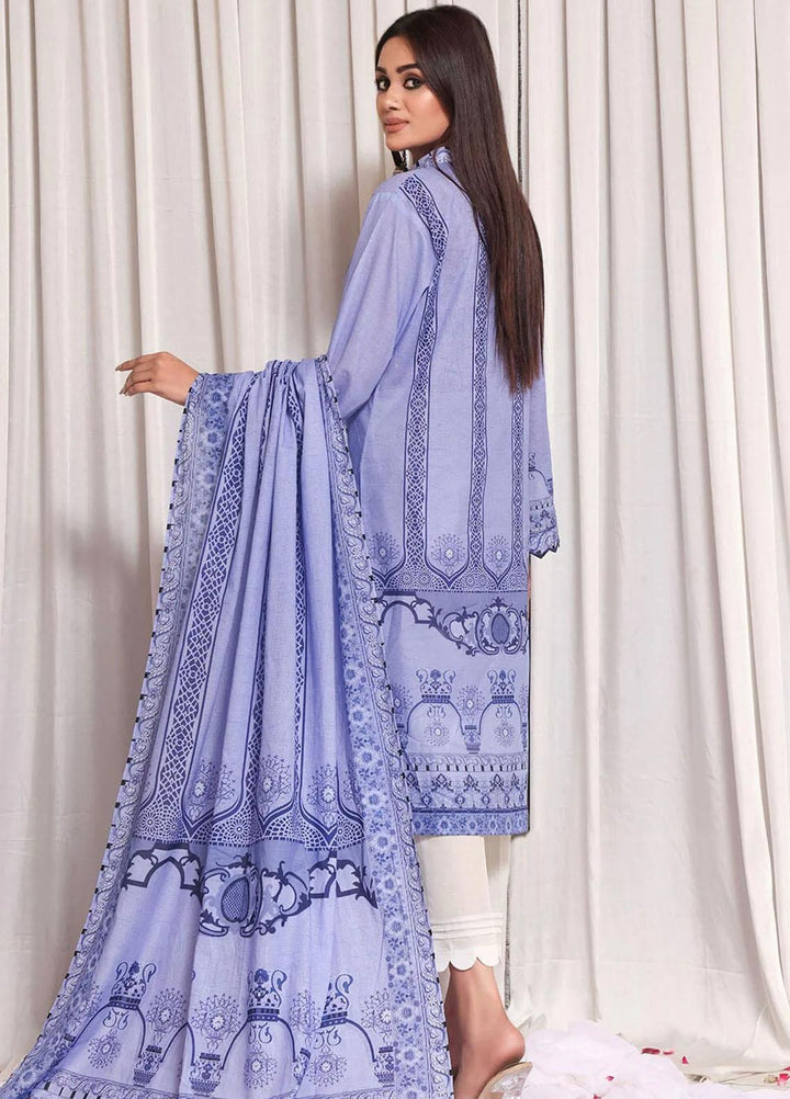 Faha By Khas Embroidered Lawn Suits Unstitched 3 Piece KHS23F KL-1799 - Summer Collection