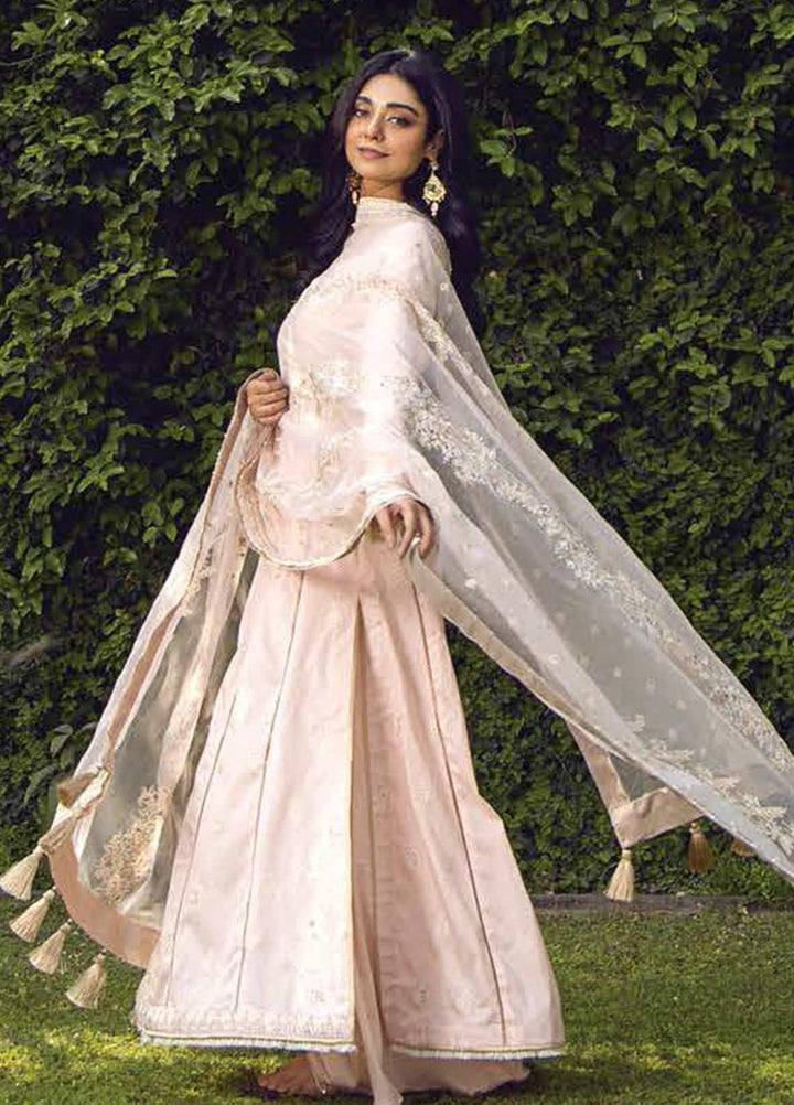 Fahad Hussayn Embroidered Lawn Suits Unstitched 3 Piece FH21SE D-11 - Luxury Collection