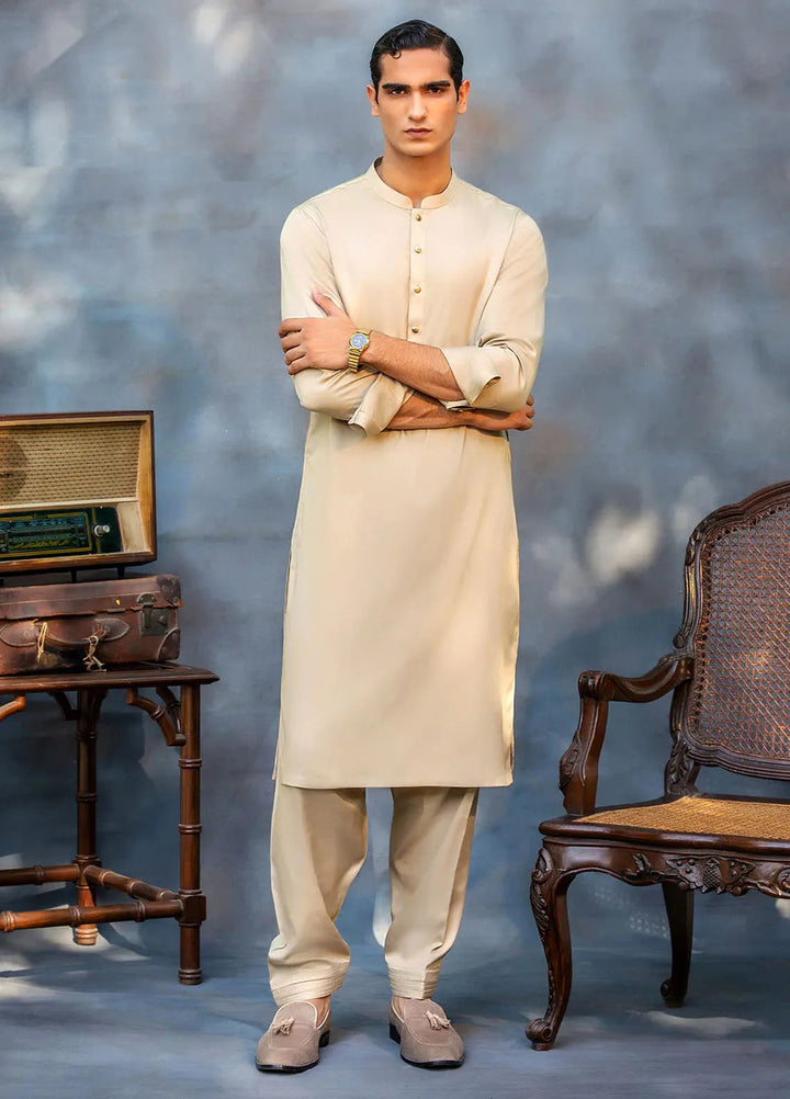 Fais Couture Fancy Mens Kameez Shalwar Asfand