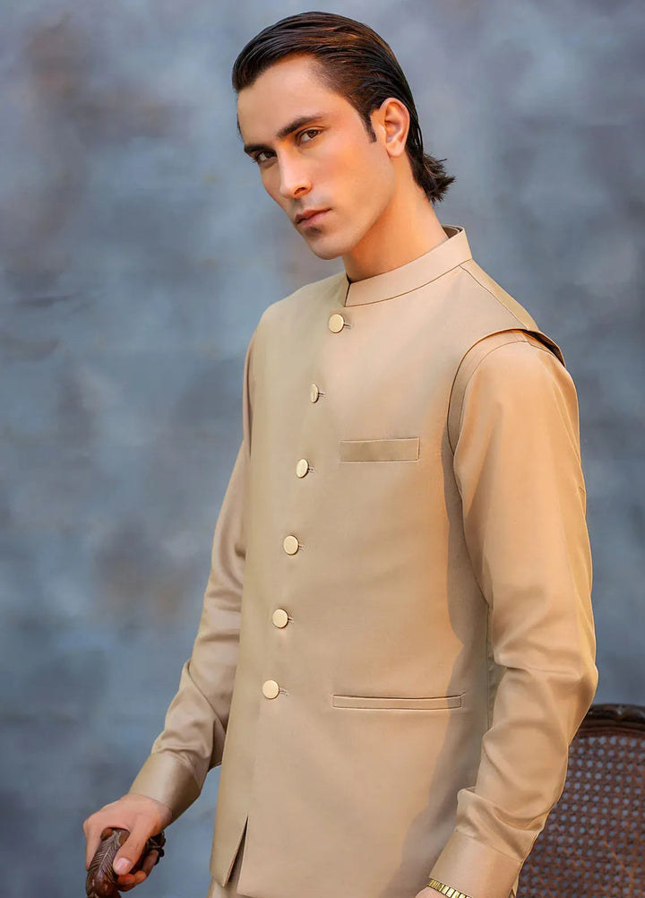 Fais Couture Formal Mens Waist Coat Zaeem Rumi