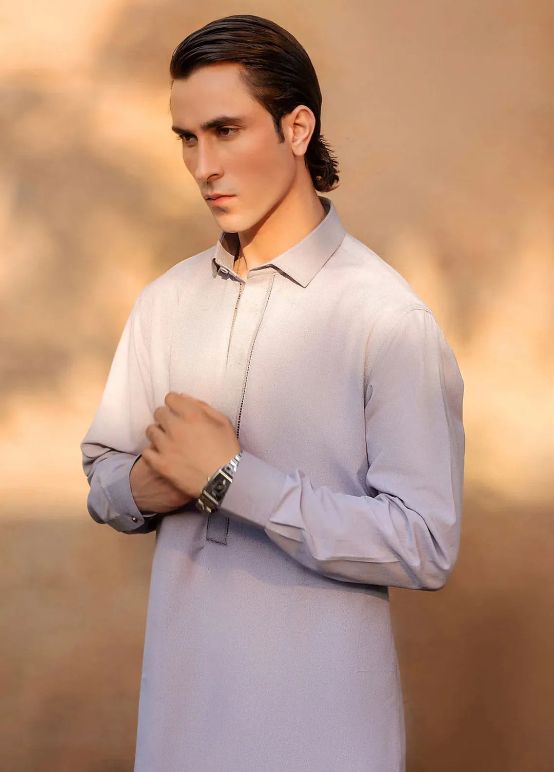 Fais Couture Khaddar Fancy Mens Kameez Shalwar Farzand