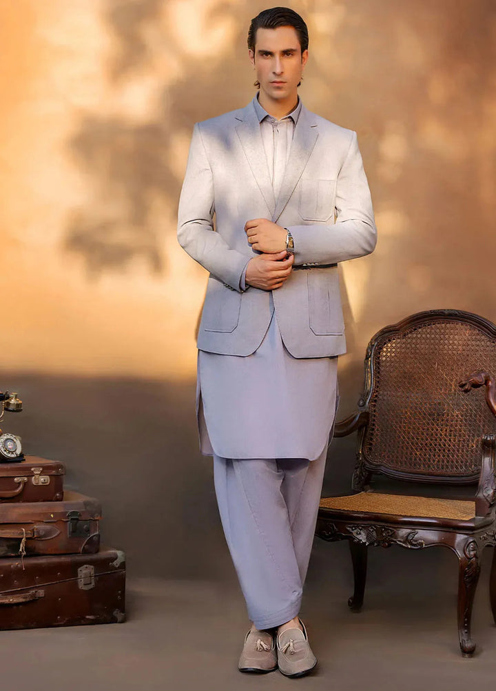 Fais Couture Khaddar Formal Mens Blazer Farzand Rumi