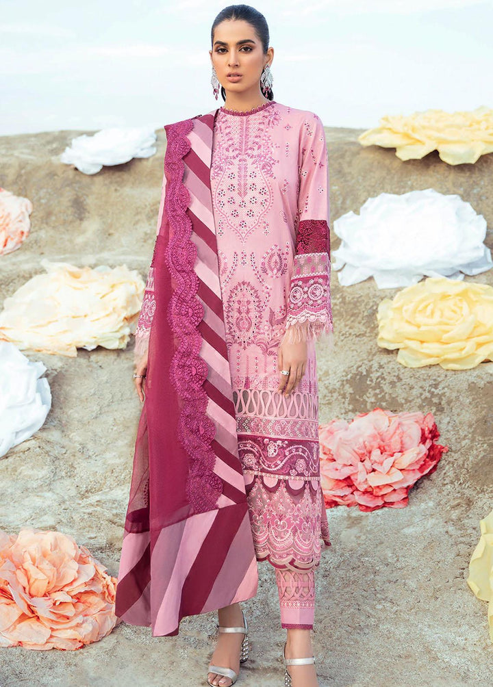 Faixa Faixal Embroidered Lawn Suits Unstitched 3 Piece FFX22L MUMTAZ - Luxury Collection