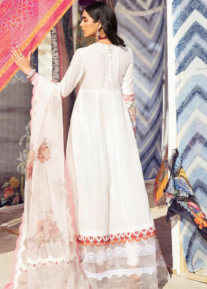 Faixa Faixal Embroidered Lawn Suits Unstitched 3 Piece FFX22L PAWAN - Luxury Collection