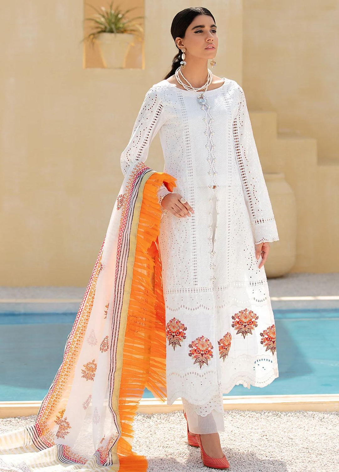 Faixa Faixal By Ittehad Textiles Embroidered Lawn Suits Unstitched 3 Piece ITD21FF AAFREEN - Summer Collection