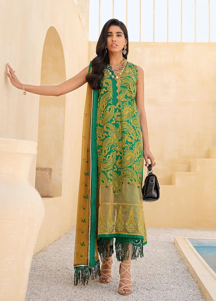 Faixa Faixal By Ittehad Textiles Embroidered Lawn Suits Unstitched 3 Piece ITD21FF EESHAL - Summer Collection