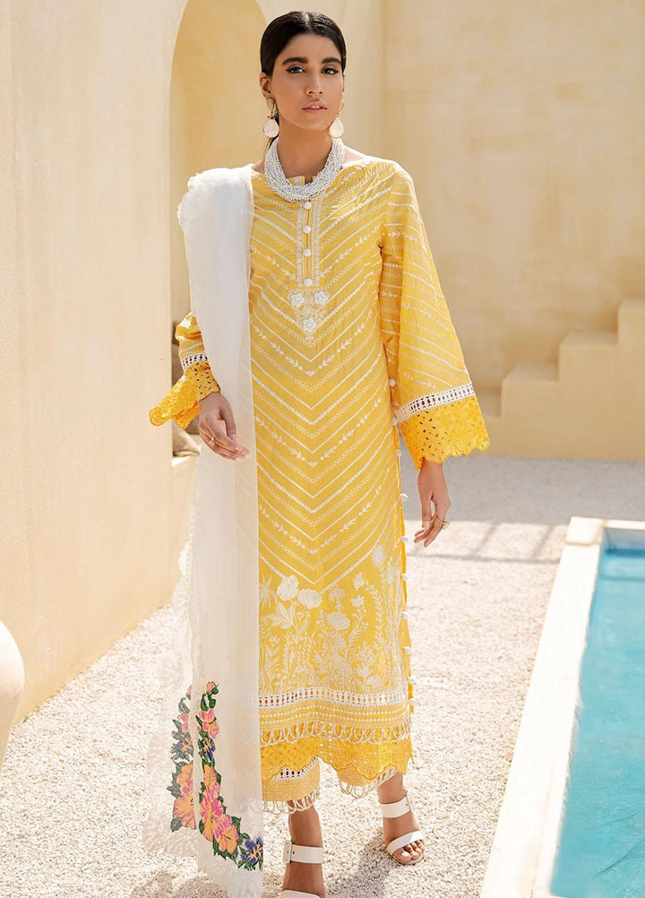 Faixa Faixal By Ittehad Textiles Embroidered Lawn Suits Unstitched 3 Piece ITD21FF MAHJABEEN - Summer Collection