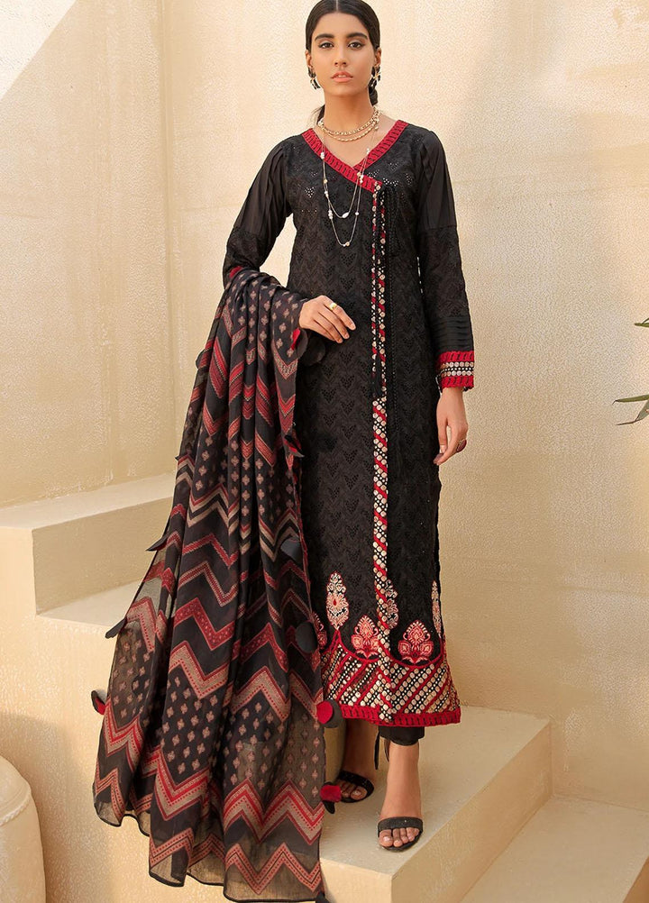 Faixa Faixal By Ittehad Textiles Embroidered Lawn Suits Unstitched 3 Piece ITD21FF MEKEEL - Summer Collection