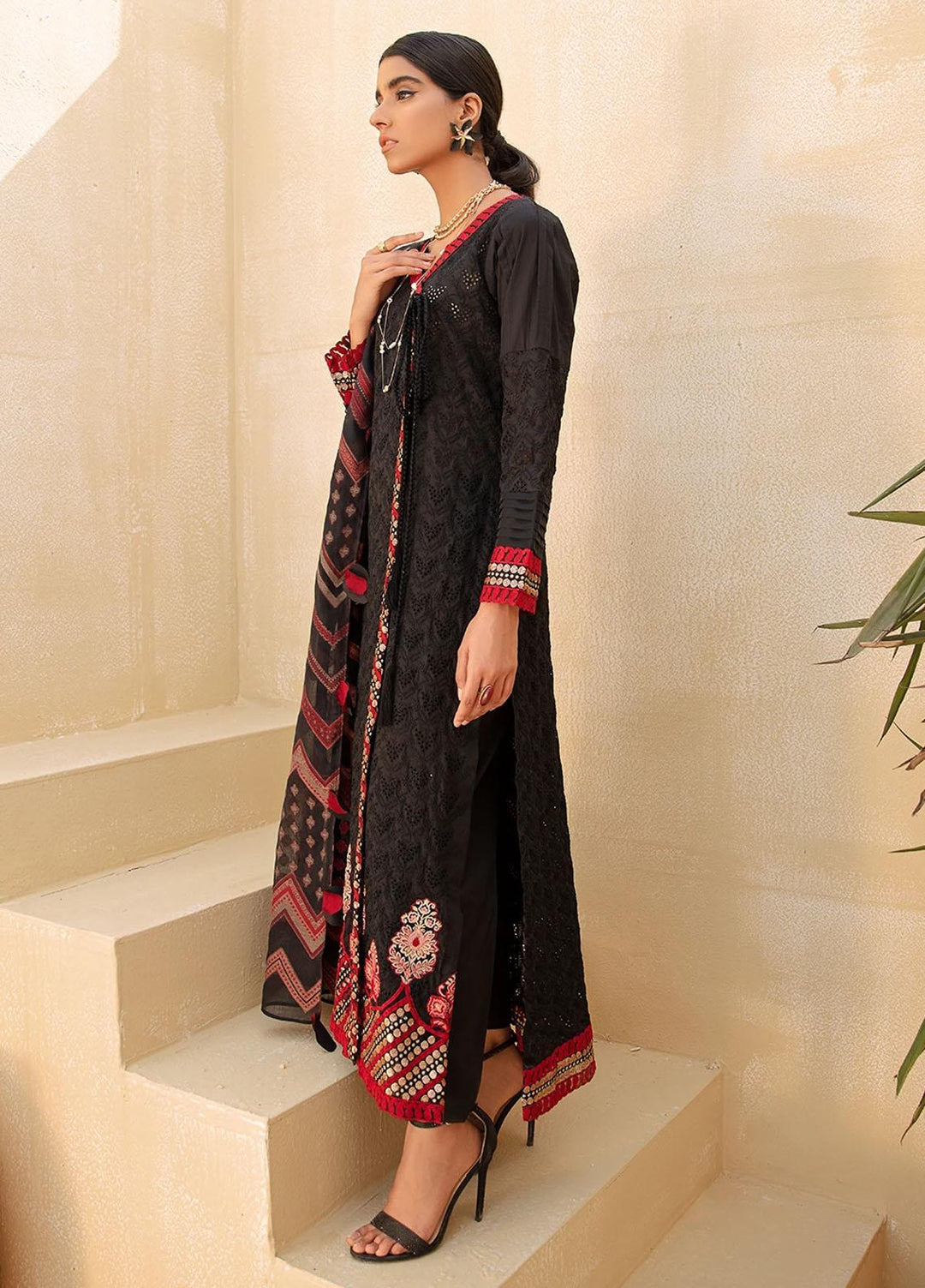 Faixa Faixal By Ittehad Textiles Embroidered Lawn Suits Unstitched 3 Piece ITD21FF MEKEEL - Summer Collection