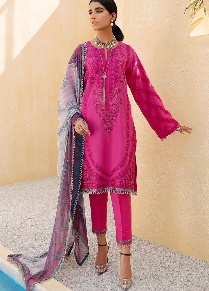 Faixa Faixal By Ittehad Textiles Embroidered Lawn Suits Unstitched 3 Piece ITD21FF NIRMAAN - Summer Collection