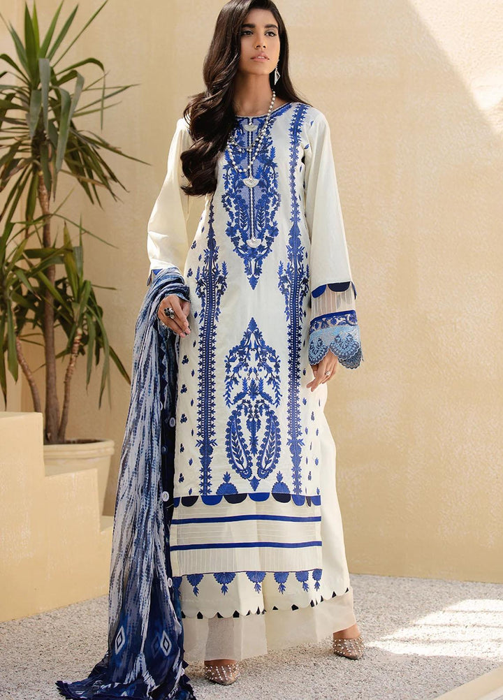 Faixa Faixal By Ittehad Textiles Embroidered Lawn Suits Unstitched 3 Piece ITD21FF NOORAIN - Summer Collection