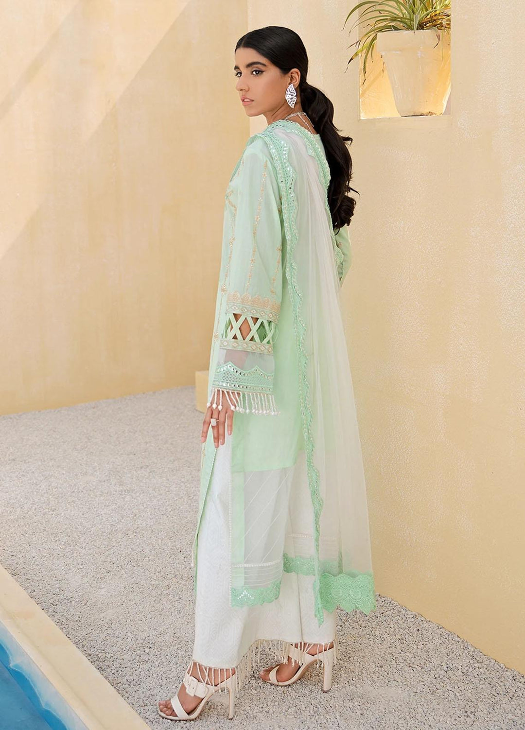 Faixa Faixal By Ittehad Textiles Embroidered Lawn Suits Unstitched 3 Piece ITD21FF SADAF - Summer Collection