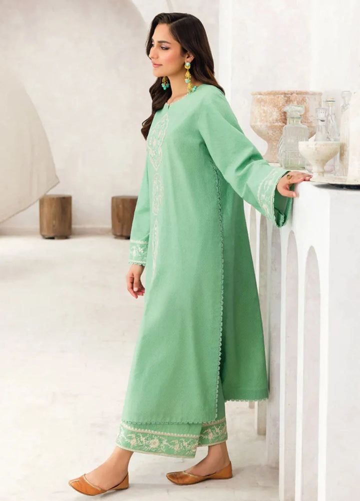 Faiza Faisal Pret Embroidered Lawn 2 Piece Suit Aada