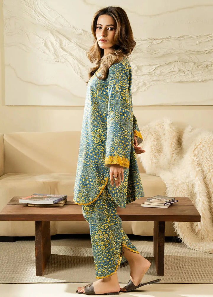 Faiza Faisal Pret Embroidered Lawn 2 Piece Suit Mona