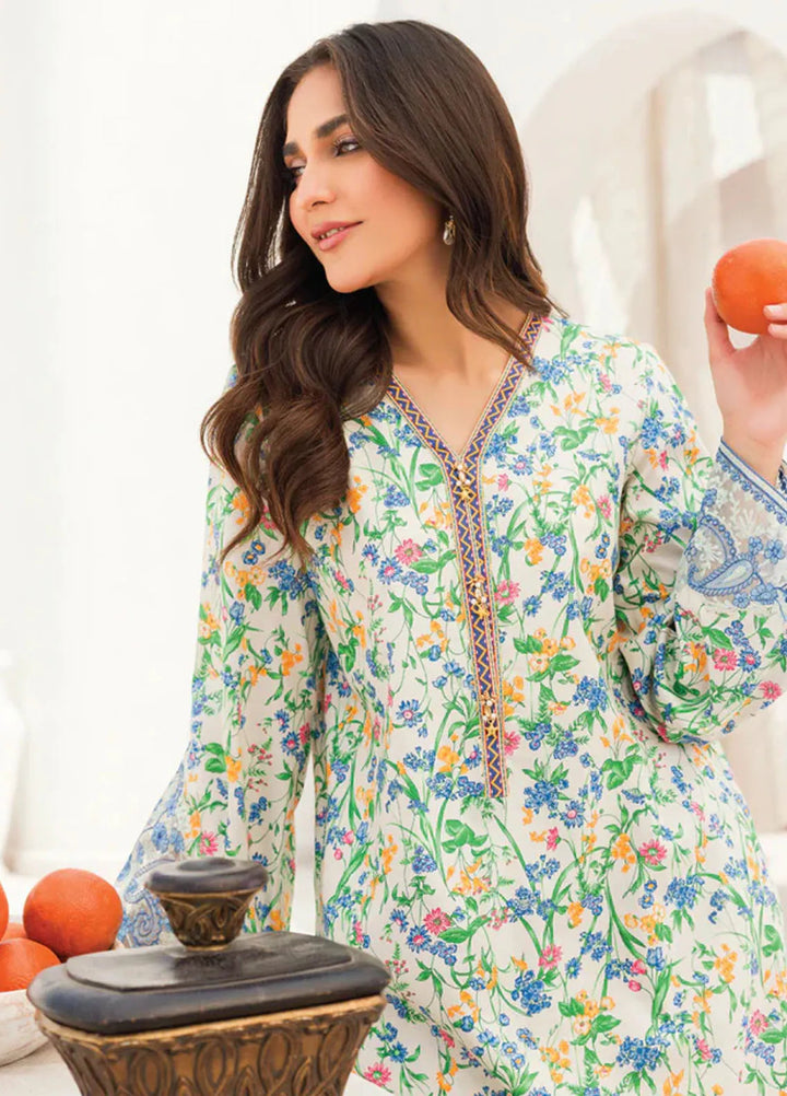 Faiza Faisal Pret Embroidered Lawn 2 Piece Suit Reem