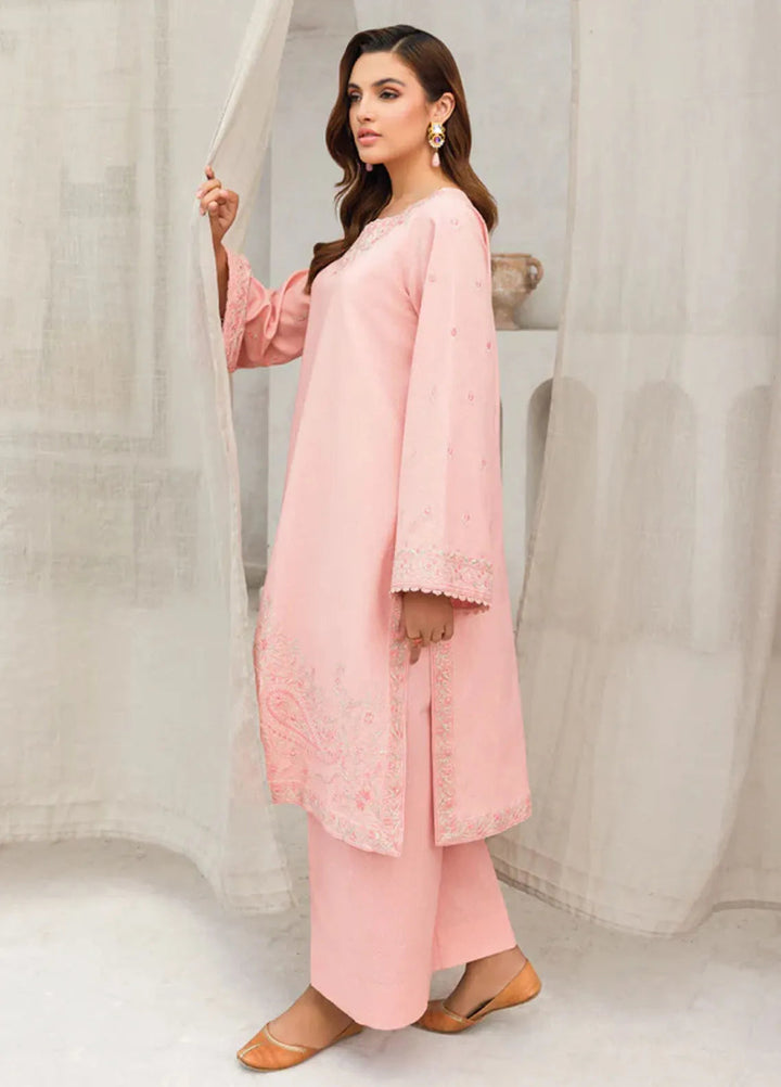 Faiza Faisal Pret Embroidered Lawn 2 Piece Suit Riah
