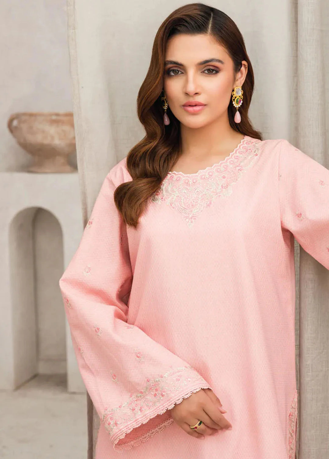 Faiza Faisal Pret Embroidered Lawn 2 Piece Suit Riah