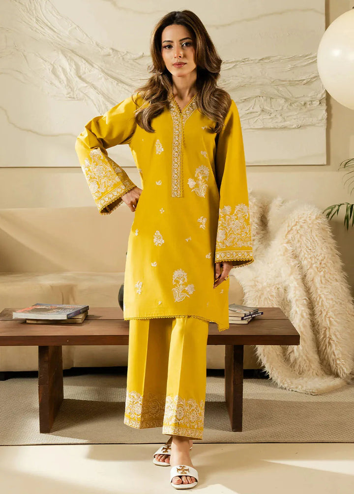 Faiza Faisal Pret Embroidered Lawn 2 Piece Suit Sehrish
