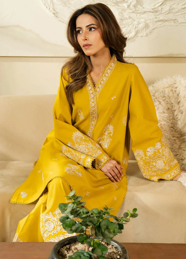 Faiza Faisal Pret Embroidered Lawn 2 Piece Suit Sehrish