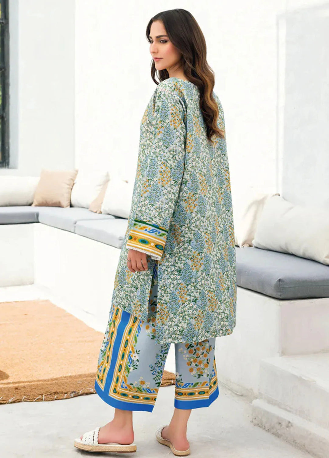 Faiza Faisal Pret Embroidered Silk 2 Piece Suit Ilona