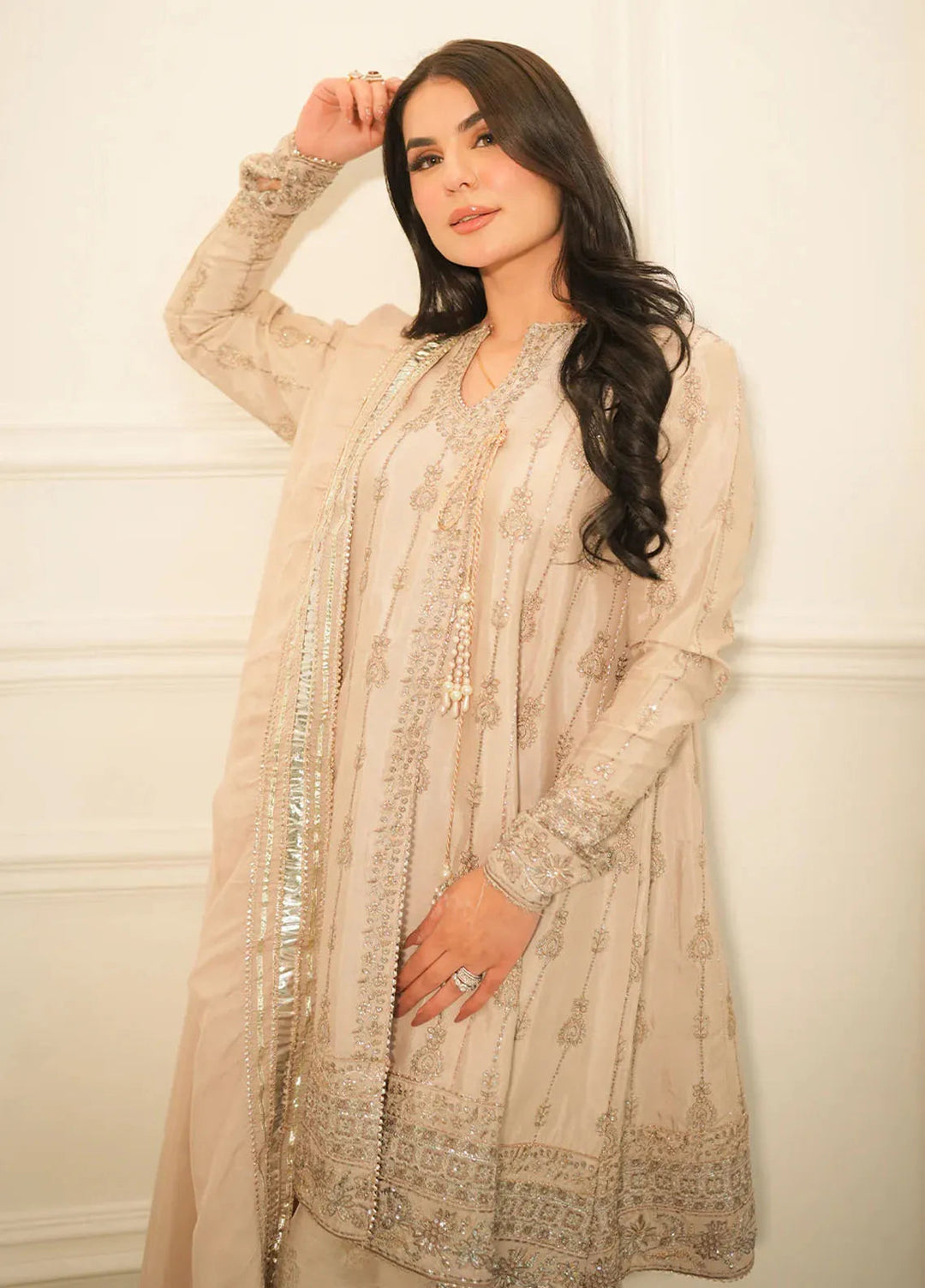 Faiza Faisal Pret Festive Raw Silk 3 Piece Suit Amira